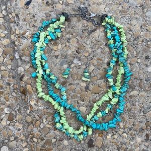 Necklace With Matching Earrings